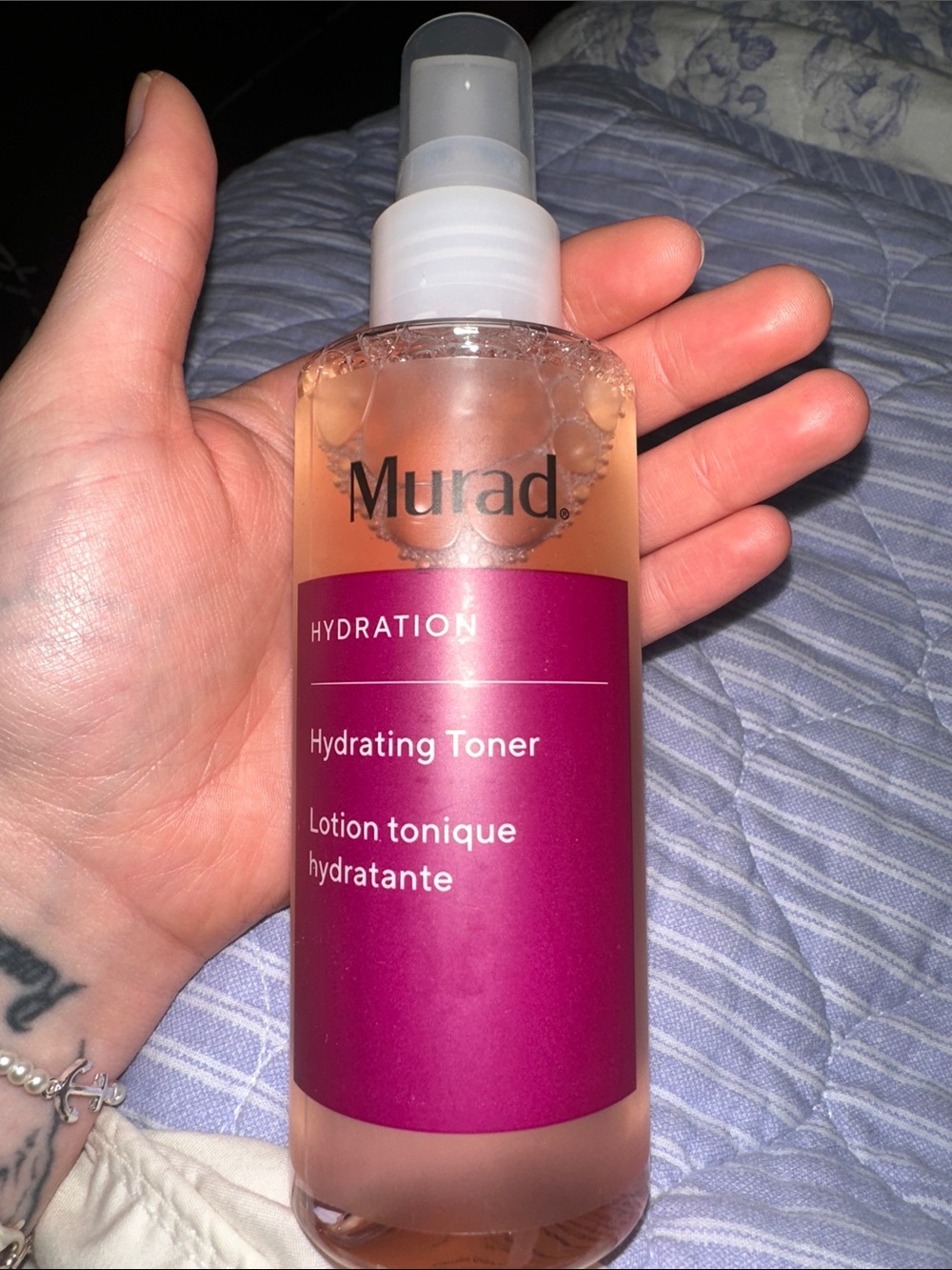 adidas Pink Hydration Toner Bottle